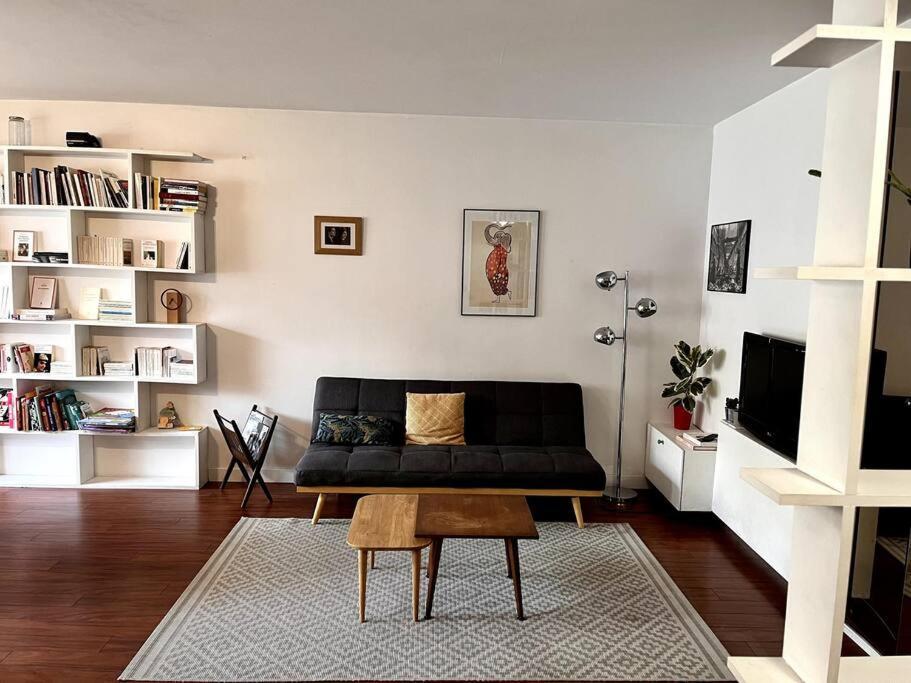 Paris : Appartement Familial Avec Parking Prive Clichy Buitenkant foto