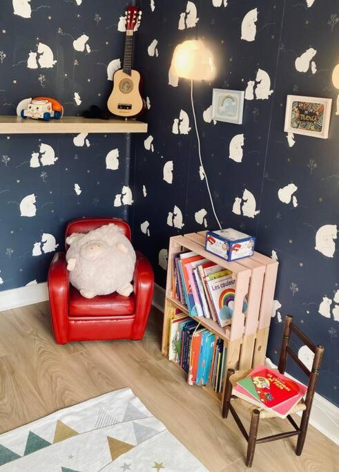 Paris : Appartement Familial Avec Parking Prive Clichy Buitenkant foto