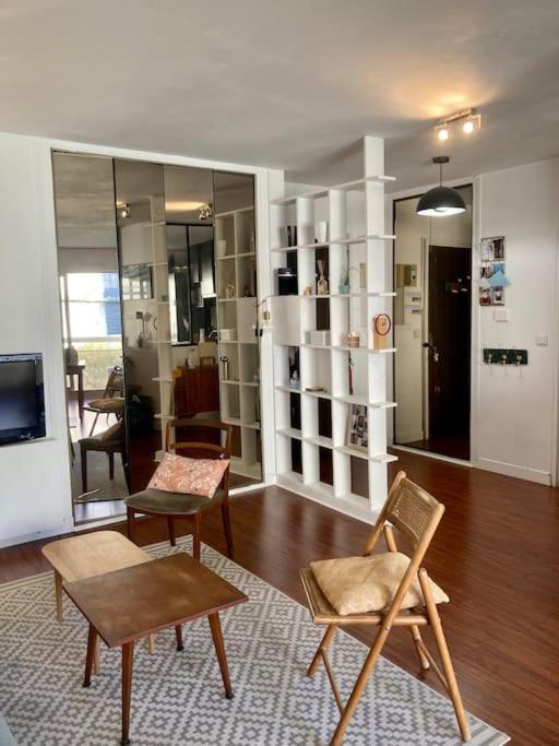 Paris : Appartement Familial Avec Parking Prive Clichy Buitenkant foto